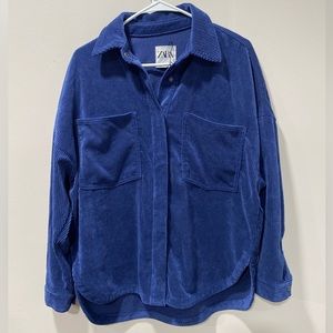 Zara Corduroy Jacket. Size XS Oversized fit.